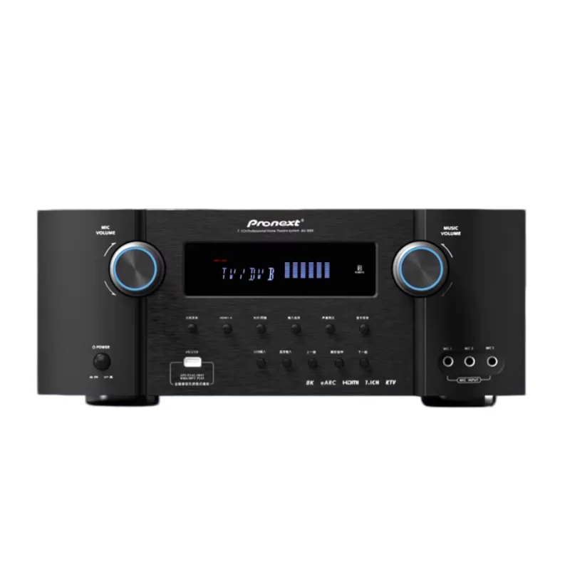 [103] Audio-visual pioneer 7.1.4 Panoramic sound amplifier High-power Bluetooth DTS Dolby 8K HD Sky Home Theater