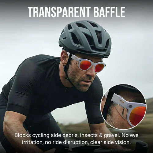 Imagen 2 del producto HIBLOKS-Juego de accesorios para gafas inteligentes, pegatinas de bloqueo de luz Led para Oakley Meta HSTN, cordón para gafas, protectores laterales, juego de tornillos