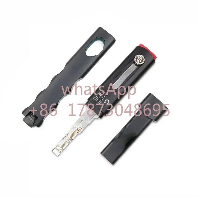 Lock Pick Decoder New Hu66 Key Blanks - Safe and Durable Update Tool for 2 In 1 Hu66 Automatic Lock