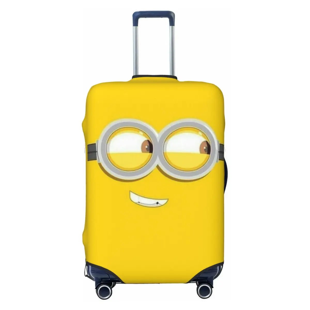 

Желтый чехол для чемодана Custom Yellow Man, моющийся защитный чехол для багажа, подходит для чемоданов 18-32 дюймов.