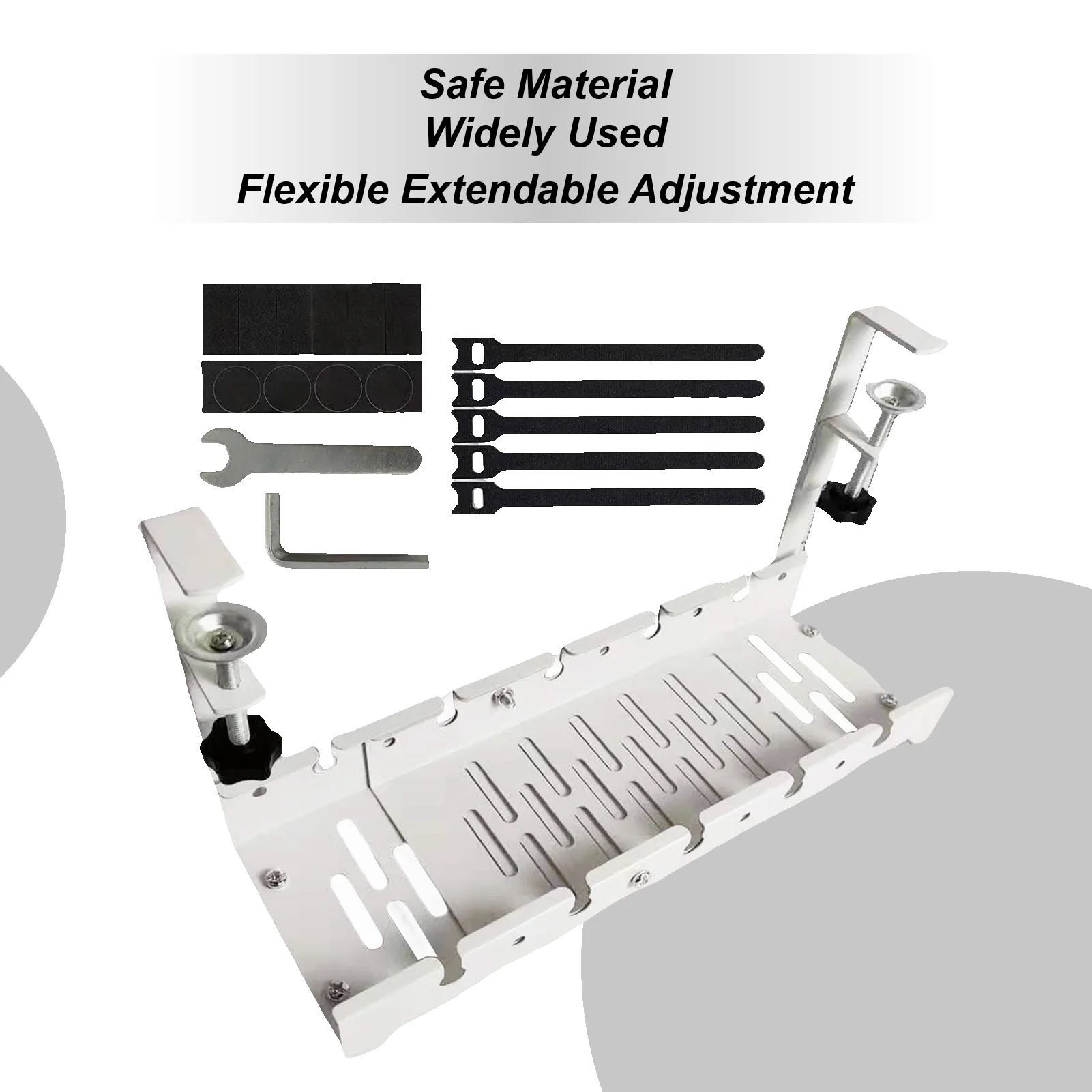 

Настольный органайзер для кабеля, органайзер для компьютерного шнура для организации стола, стойка для хранения, расширяемая корзина для компьютера