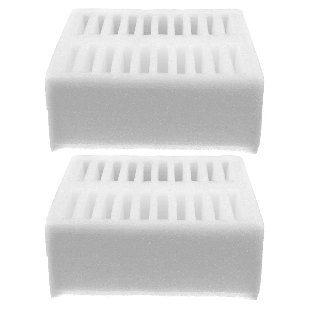 

2pcs Mobile Phone Storage Box Organizer Rack For Office Home Travel Universal Compartments Soft Foam Protection Case