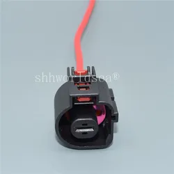 1Set 1Pin 1K0973751 Automotive Starter Motor Plug waterproof connector 1K0 973 751 Cable Socket For VW Sagitar Magotan Golf Audi