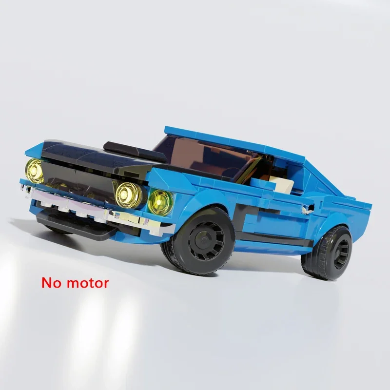 Speed Champion Model MOC Building Bricks Boss 302 Top Tier Sports Car Modular Technolog Gifts Holiday Assemble Children Toy Suit