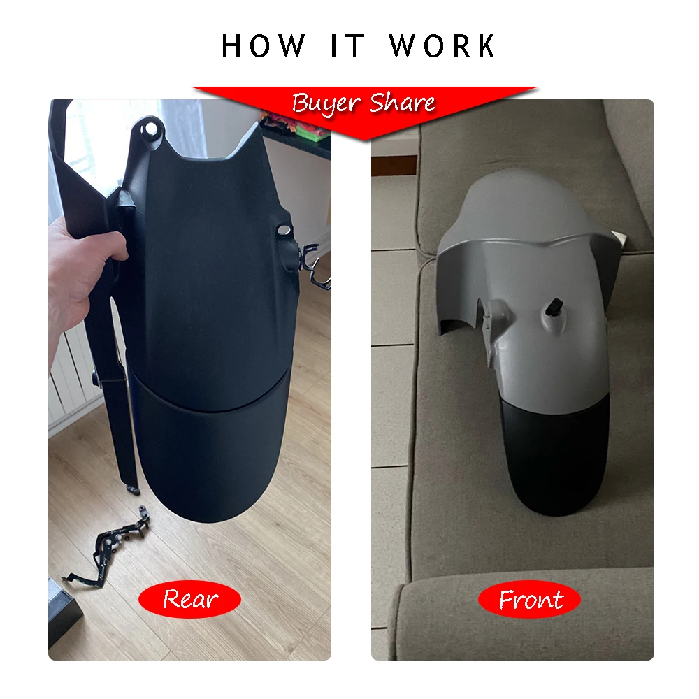 Motorcycle Accessories For 2021 2022 2023 MT09 MT 09 SP Mudguard Extender Front Rear Fender Extender Wheel Tire Hugger Protector