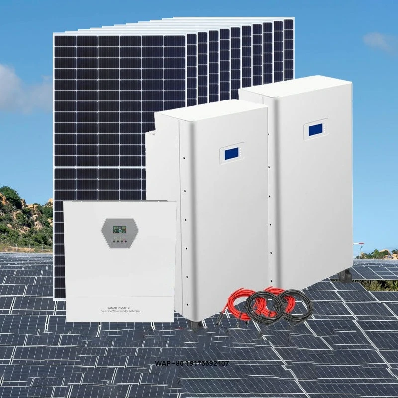 SHENHAUR Hybrid Solar Energy System 30Kw 50Kw 100Kw 200Kw 300Kw 500Kw Off Grid Solar Power System With Battery