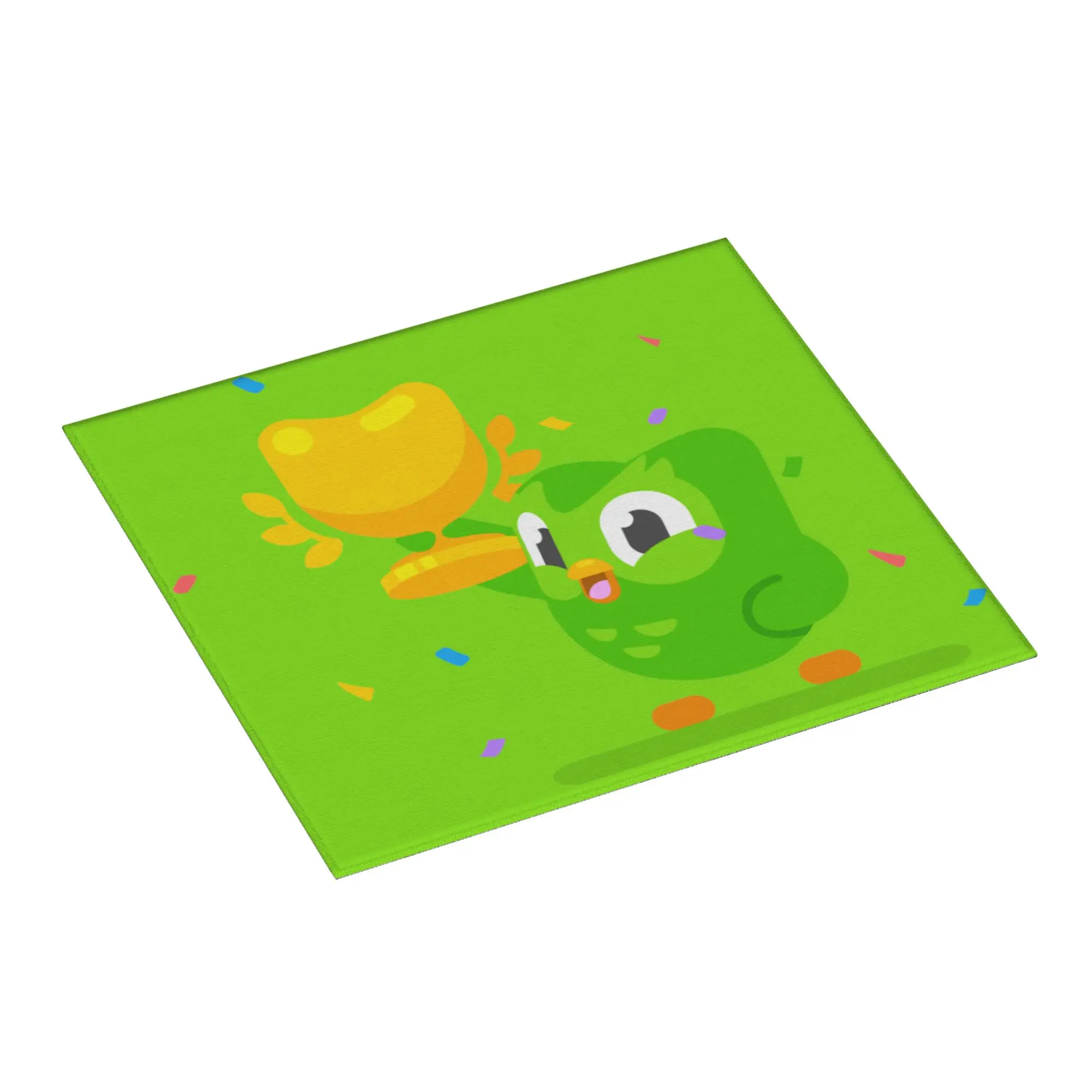 Duolingos Owl Duo Non Slip Kitchen Counter Protector Mat Barware Tableware Reusable  Bathroom Drying Mat For Kitchen