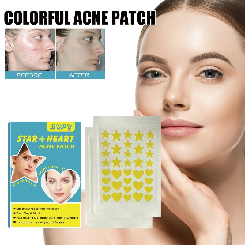 

BUPY Colloid Acne Patch Portable Care Skin Invisible Concealer Acne Removal Repair