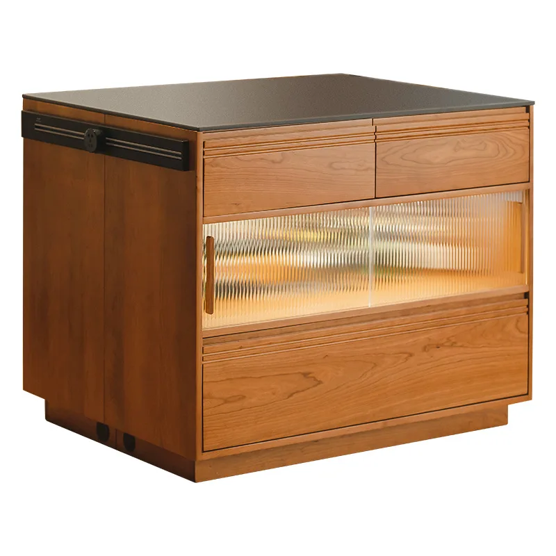 

Furnace Island Platform Solid Wood Slate Restaurant