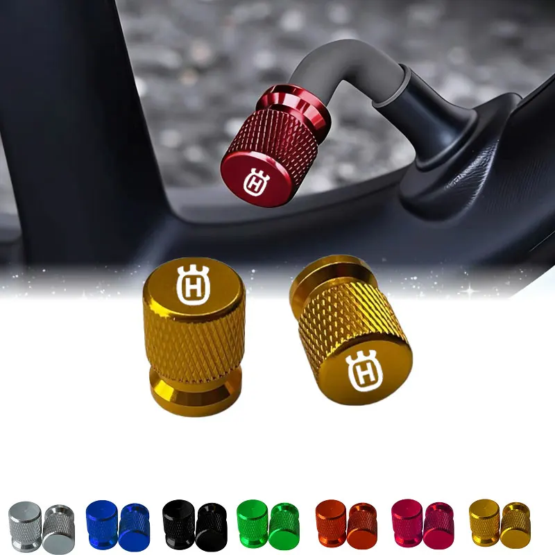 

For Svartpilen Vitpilen 401 Husqvarna 701 Supermoto Enduro Norden 901 Motorcycle Wheel Valve Caps 2pcs