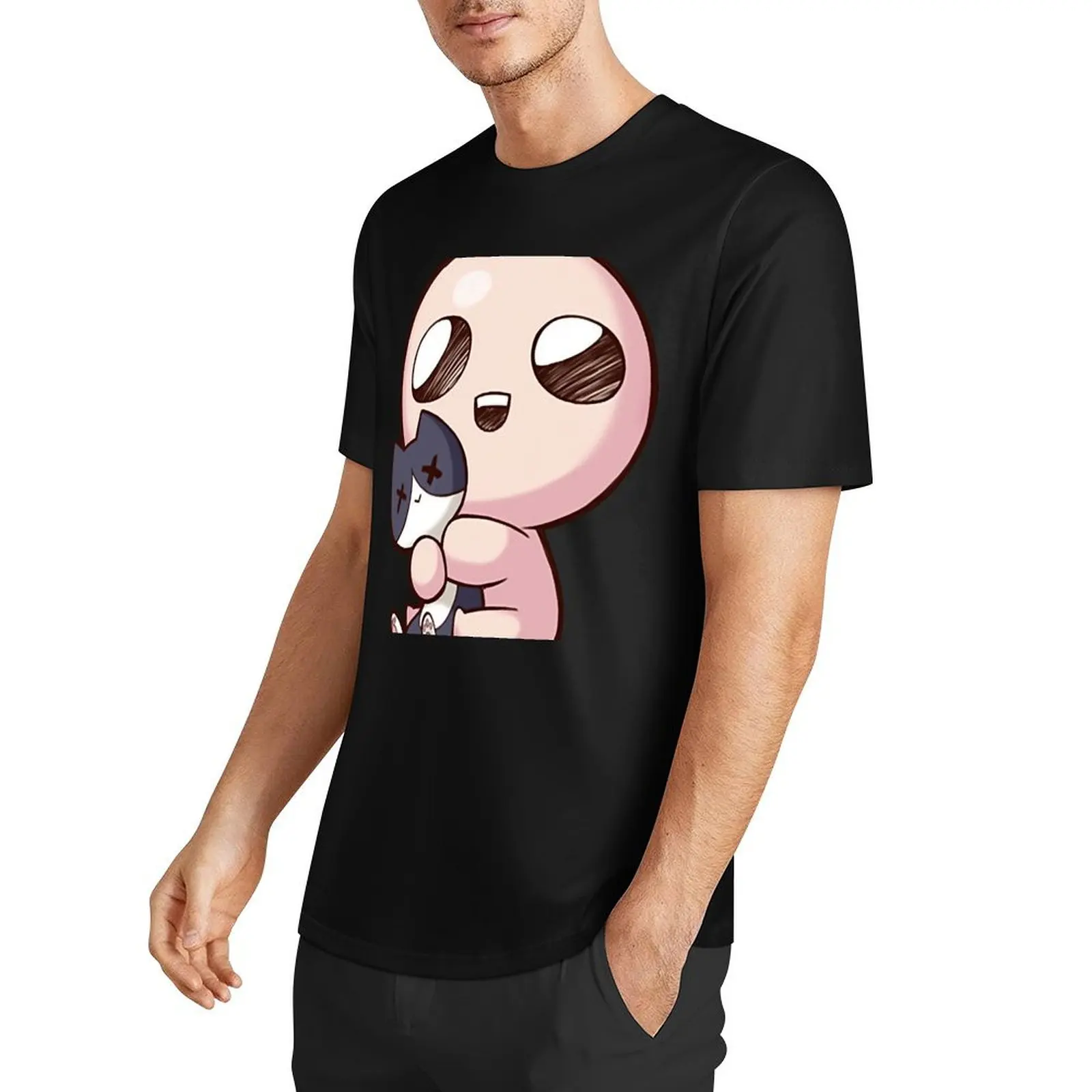 The Binding of Issac Issac T-Shirt blacks oversized graphic tee workout shirts for men