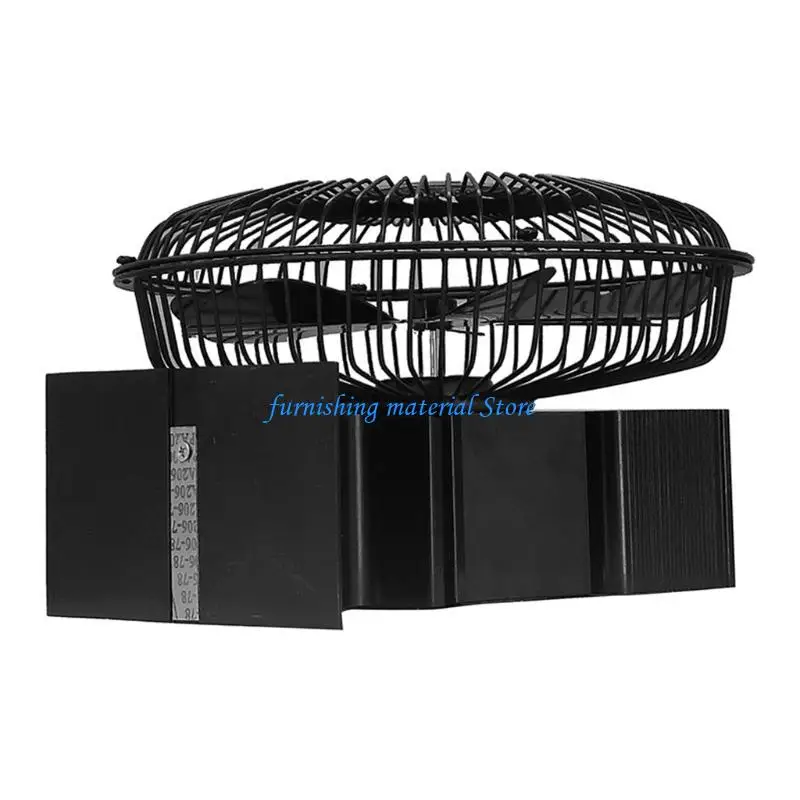 مروحة موقد تعمل بالطاقة الحرارية Y5GD مع غطاء لتدفق هواء أكبر صديق للبيئة #4