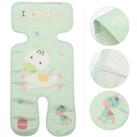 Ice Silk Stroller Seat Liner Cooling Pad Cushion Breathable Lightweight Foldable Baby Car Seat Accessories