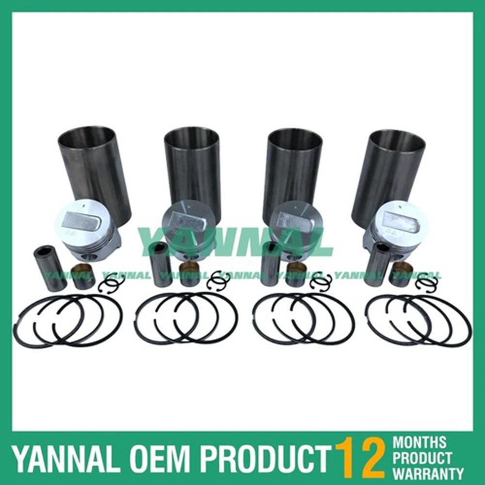 

For Mitsubishi Engine S4L Rebuild Overhaul Kit Piston & Ring & Liner & Bush Set