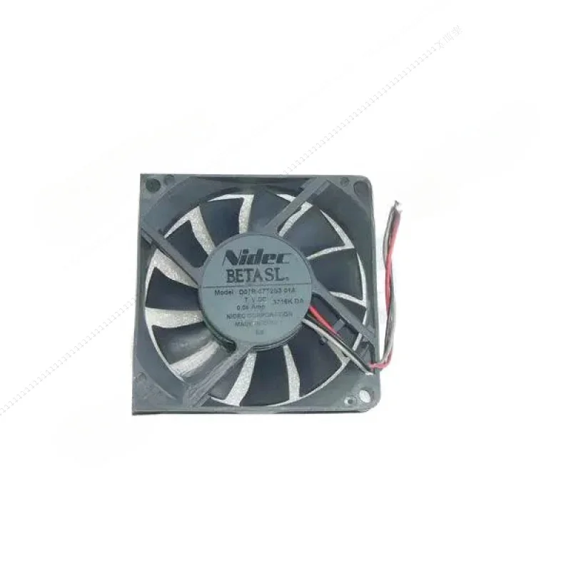 

Вентилятор охлаждения W для NIDEC D07R-07T2S3 01A DC7V 0.05A 7015 7CM 70mm 70X70X15mm 3-контактный охлаждающий вентилятор