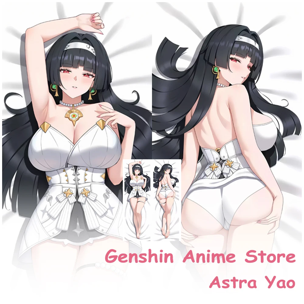 

Dakimakura Anime Zenless Zone Zero Astra Yao Pillow Cover Cosplay Props Polyester Anime Double-Sided Printed Otaku Pillowcases