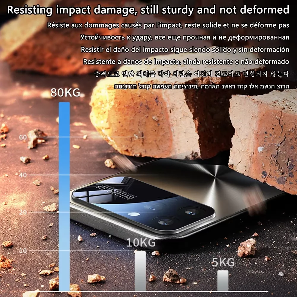 غطاء معدني فاخر لهاتف أبل حافظة نوافذ كبيرة آيفون 15 14 كفرات جوال Plus 11 12 13 Pro Max Cd ليزر إطار من السيليكون الناعم حامي الكاميرا #2