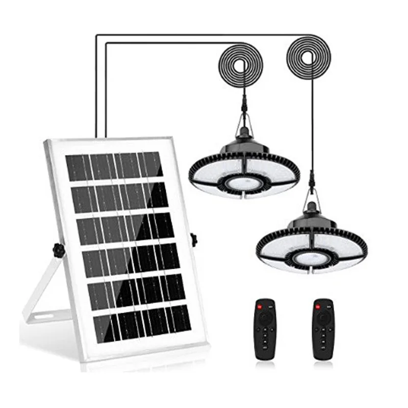 Ultra-bright Household Waterproof Lighting Patio Balcony Garage Foldable 4-leaf Chandelier