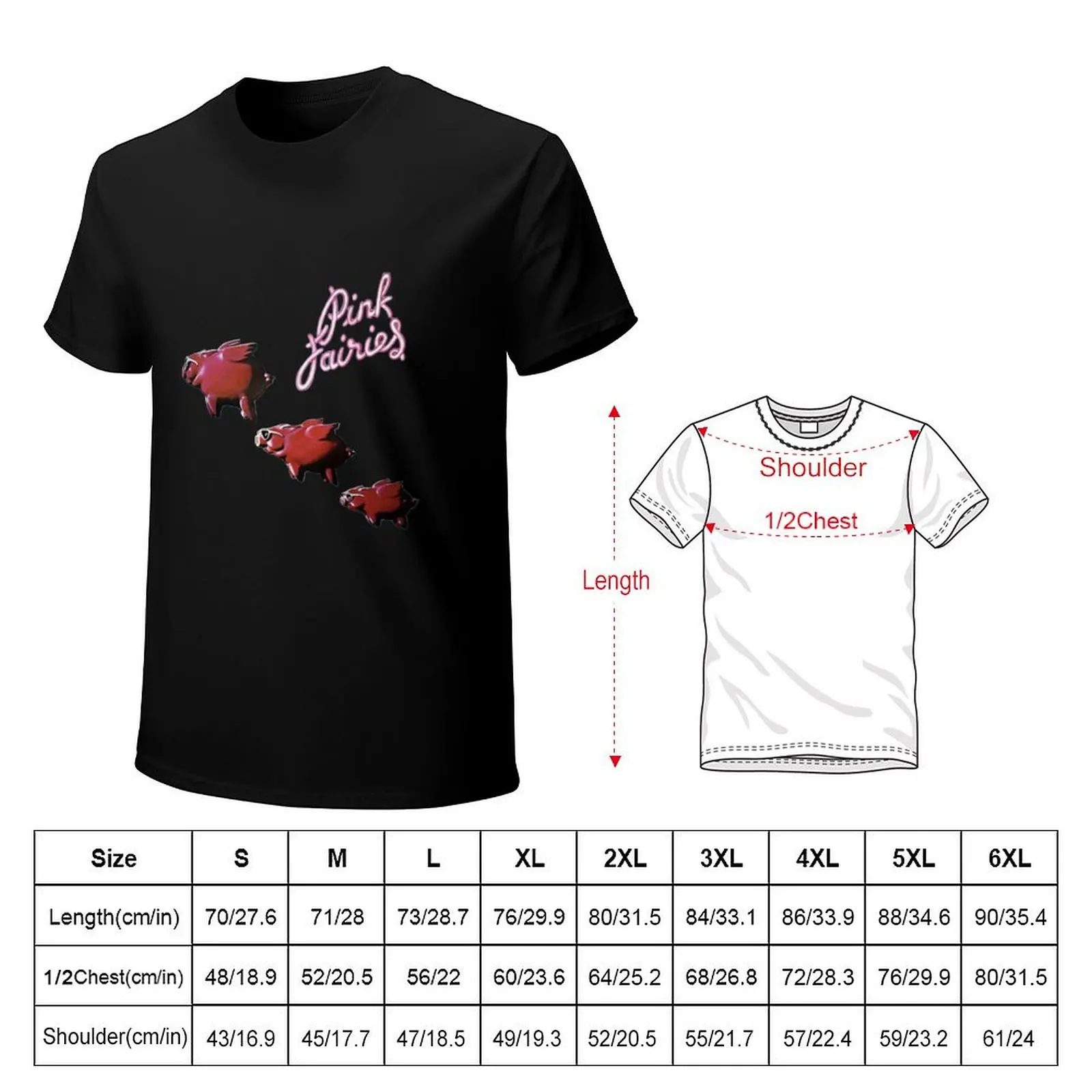 Pink Fairies Kings of Oblivion T-Shirt High Quality Durable T-Shirt