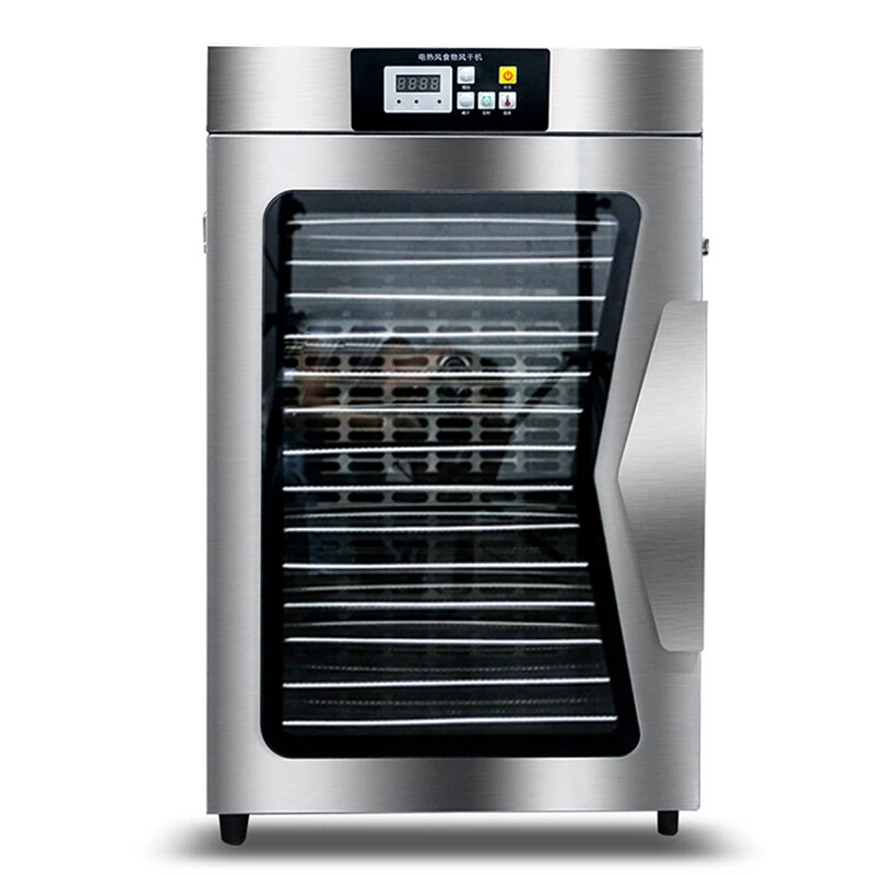 12 طابق الغذاء مجفف الفاكهة ديهيدراتور المنزلية الفولاذ المقاوم للصدأ آلة الفواكه المجففة الخضار الحيوانات الأليفة اللحوم الطب 1000 واط