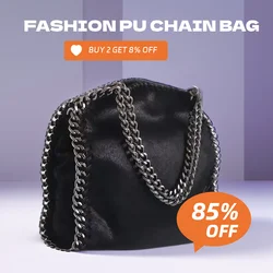 2024 Novelty Designer Women's Bag Fold PU Leather Chain Shoulder Bag Original Replicas Luxury Trend Fashion Retro Tote Handbag