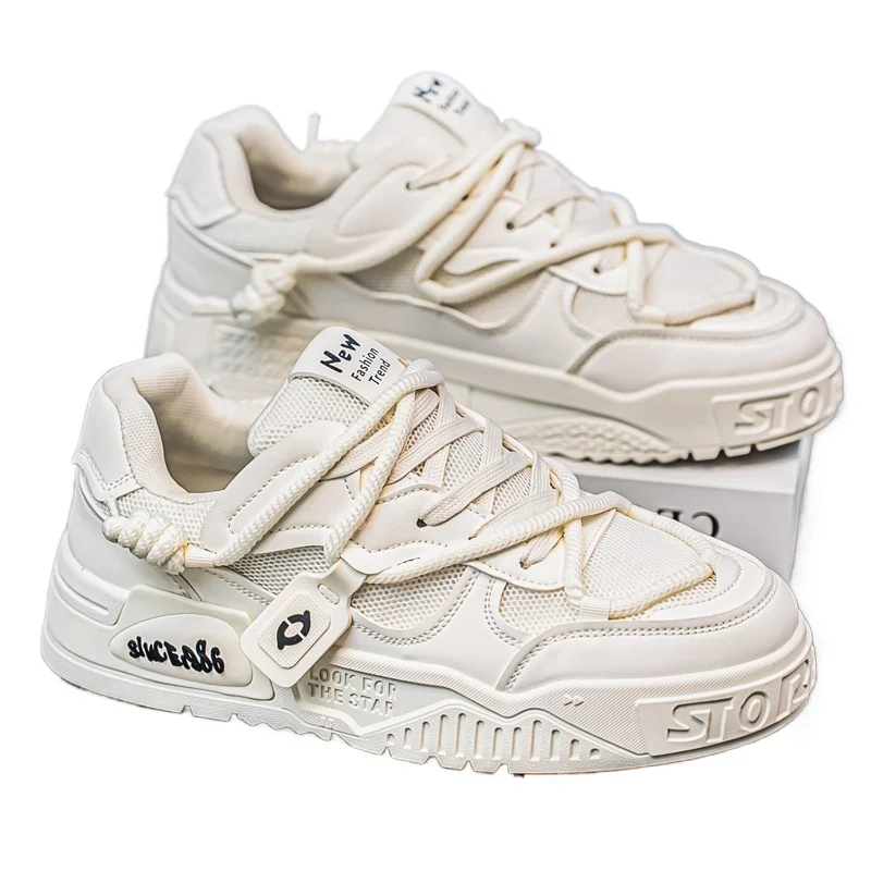 

Men's motorcycle shoes niche popular bread shoes board shoes