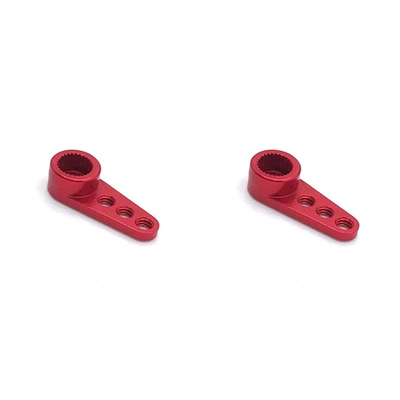 2X Metal 28T Servo Servo Horn For Wltoys K969 K979 K989 284131 MINI-Q MINI-Z MINI-D 1/28 RC Car Upgrade Parts,A