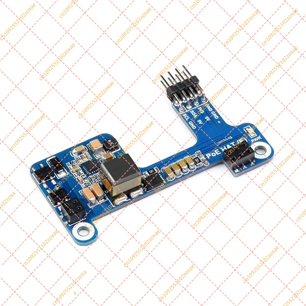 PoE HAT Ethernet Power Supply Module for Raspberry Pi 4B 3B+ IEEE 802.3af Expansion Board Network Adapter 1PCS