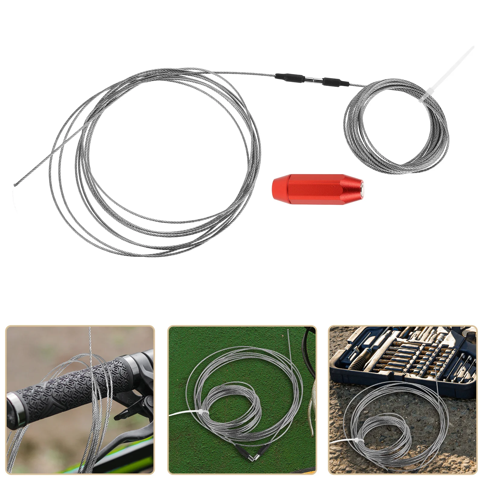 

Brake Tools Bike Cable Kit Kits Cables for Bicycles Internal Routing Frame Parts