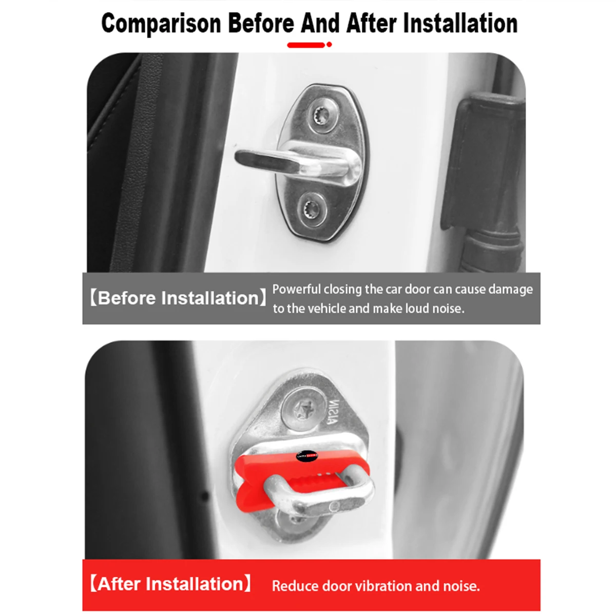 قفل باب السيارة الصوت المميت المثبط عازلة للصوت عازلة هادئة لكزس لنيسان لشروليه لشروليه لشروليه لشروليه لكيا