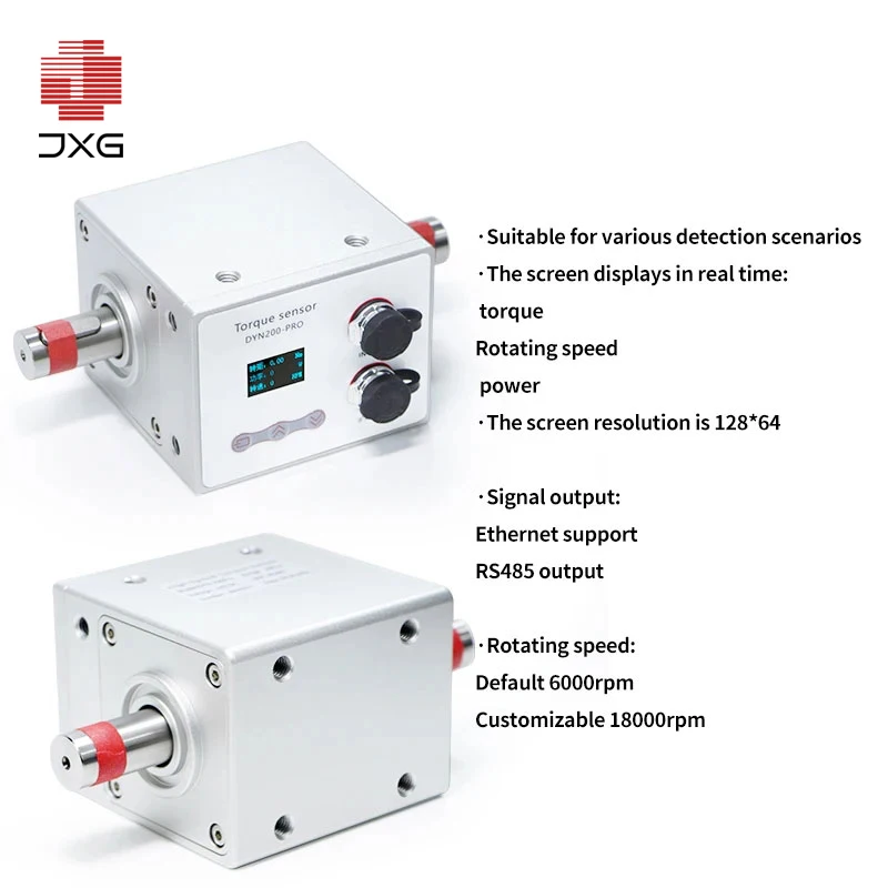 High Precision Dynamic Torque Sensor Load Cell 0.5/2000N.m Rotation Test Bench Motor for Motor Speed And Power Display
