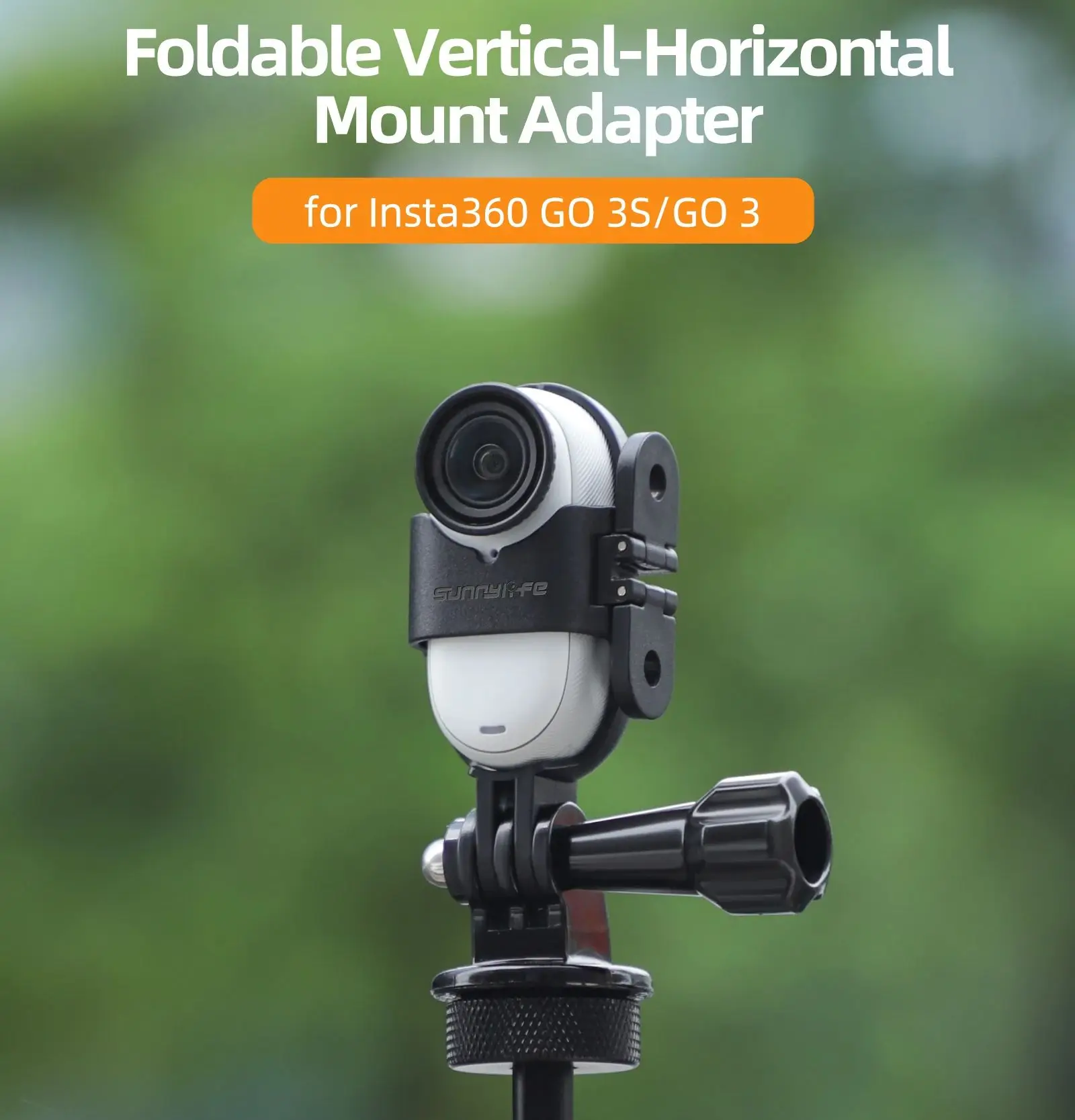 

GO 3S Foldable Mount Adapter Expansion Bracket Expansion Quick Release Camera Frame for Insta360 GO 3/3S Accessories
