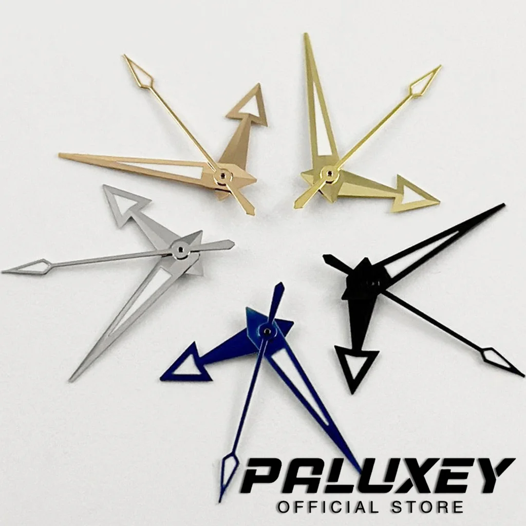 NH35 녹색 빛나는 손 시계 손 NH35 NH36 NH38 NH70 무브먼트 블루 실버 로즈 골드 Balck 골드 시계 포인터