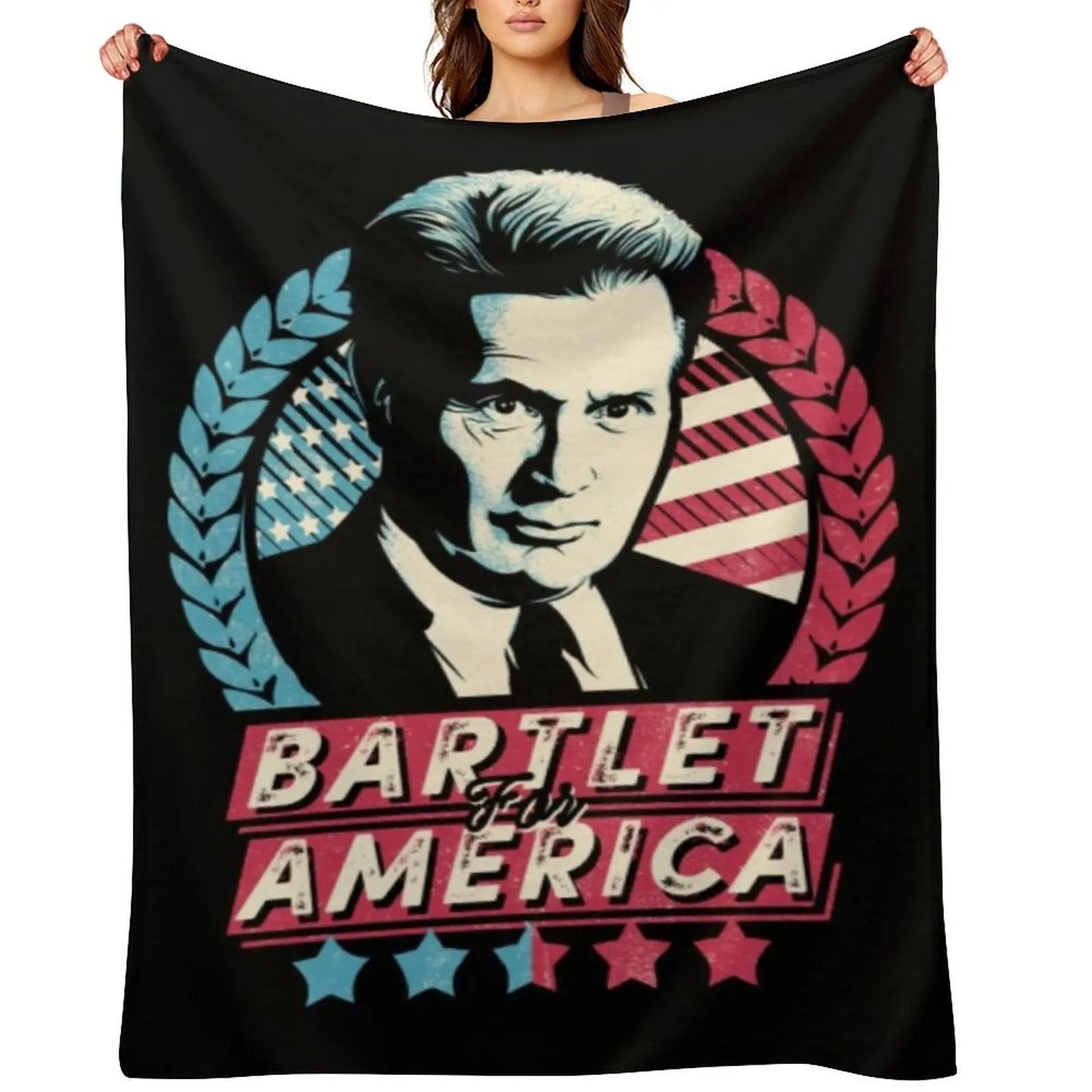 The West Wing T-ShirtBartlet for America Throw Blanket manga Luxury Throw Weighted Luxury Brand Blankets
