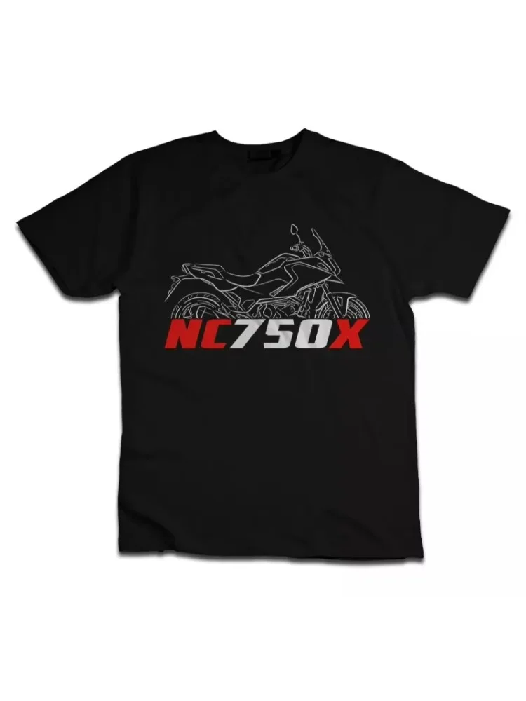 Honda NC750X 2022-2024 – T-shirt en coton à col rond de haute qualité pour hommes et femmes, un haut de moto élégant et décontracté
