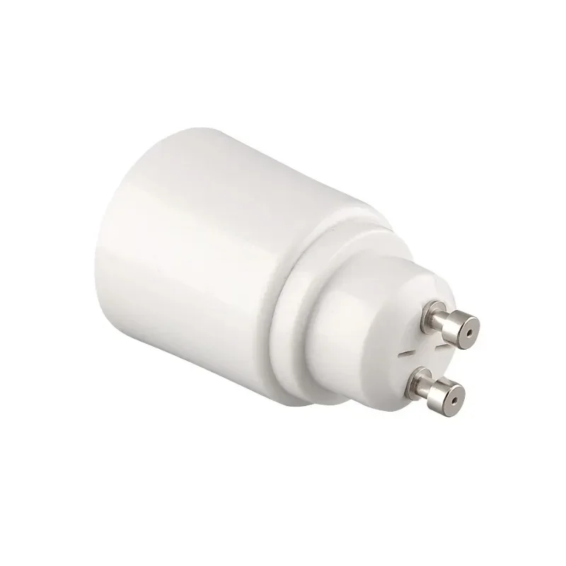 4pcs GU10 To E27 LED Light Bulb Adapter Lamp Holder Converter Socket Light Bulb Lamp Holder Adapter Plug Heat-resistant Material
