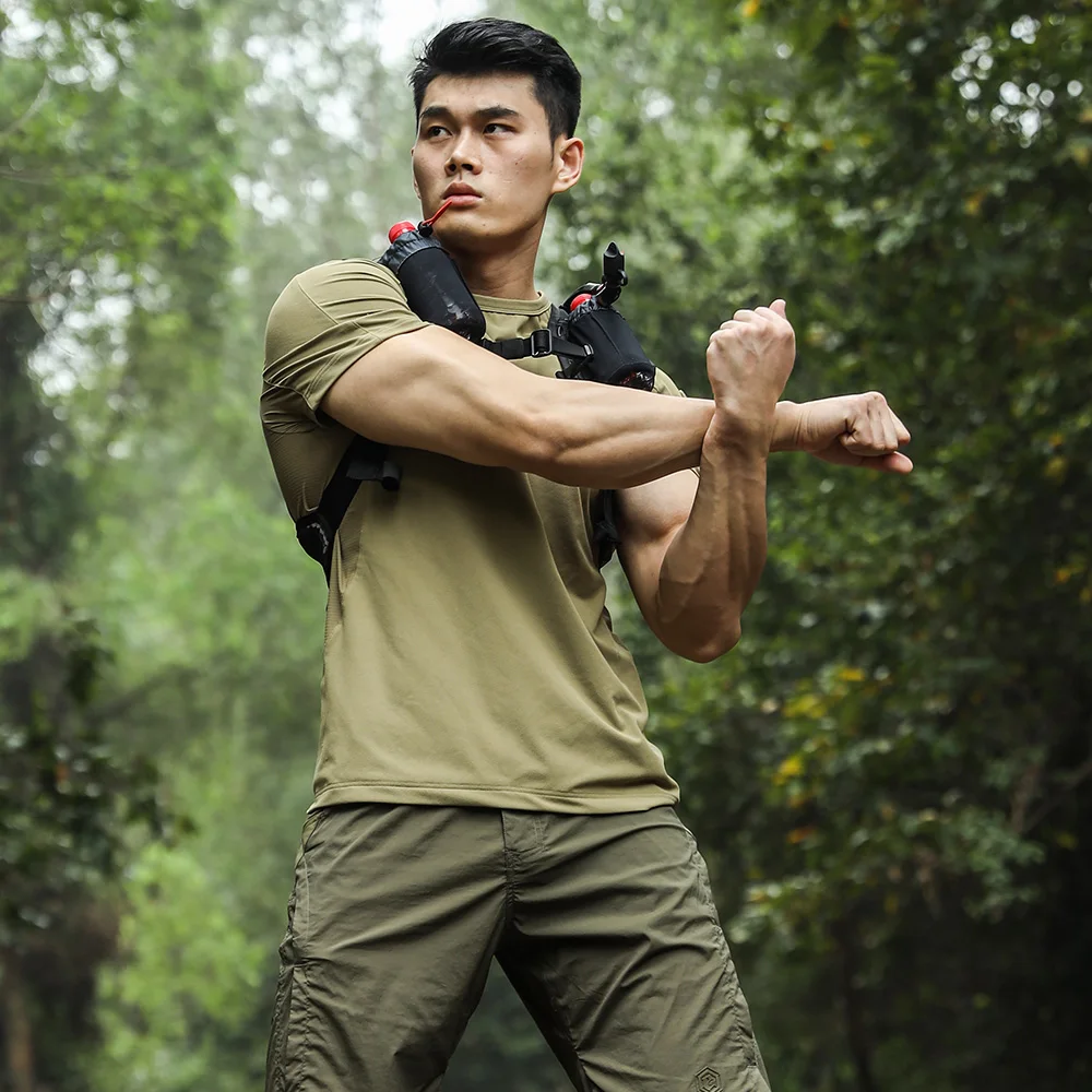 Emersongear Blue Label Tide Function Sports T-shirt Shirts Daily Tops Tshirt Cool Comfortable Hiking Hunting Sports Outdoor