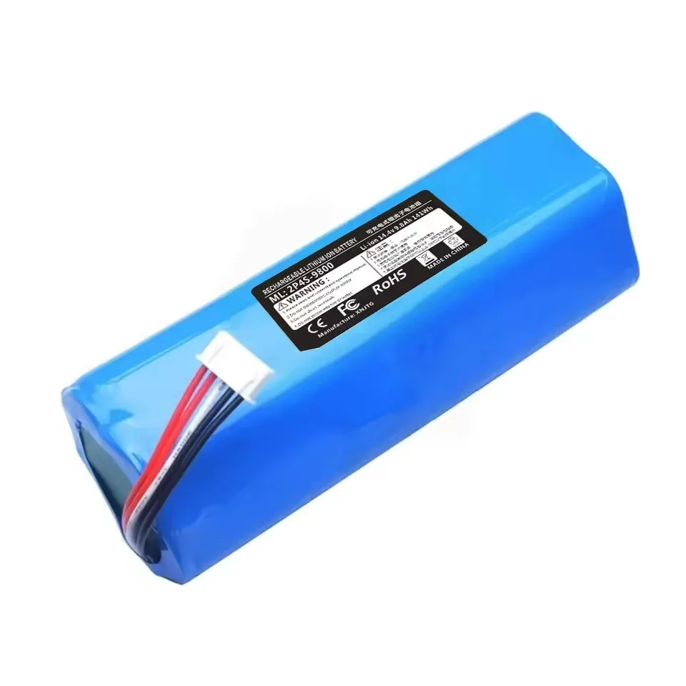 For Ecovacs T5 T8 T9 T10 T20 DLX11 DLX13 DLN12 X1 X1 omni X1 Deebot Ozmo robot vacuum cleaner battery, 14.4V 12800mAh