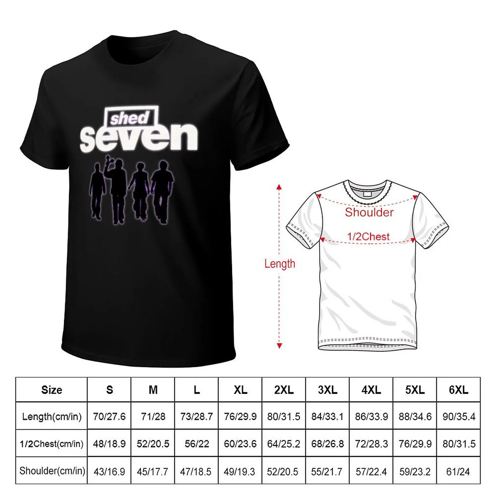 kocudot shed seven, Gift ideas, for dad T-Shirt summer top oversizeds anime t shirts customs design your own clothing for men