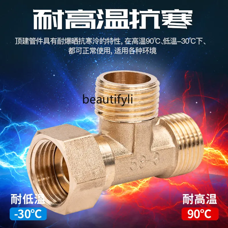 zq Ppr Copper Loose Joint Water Heater Water Heater Water Pipe Accessories of Pipe Fittings 4 Points Solar Loose Joint