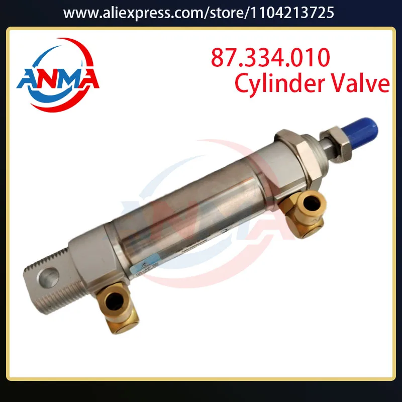 

1 шт. 87.334.010 пневматический цилиндр 00.580.1514 подходит для запасных частей для офсетной печатной машины Heidelberg SM102 CD102