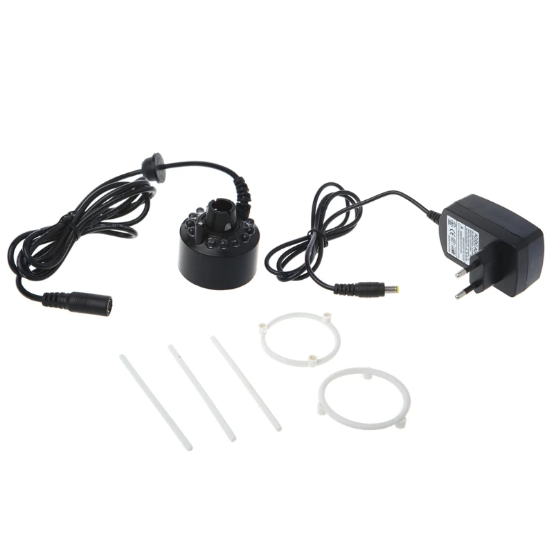 12LED 20mm Metal Super Ultrasonic Creator Fogger Nebulizador Fonte água