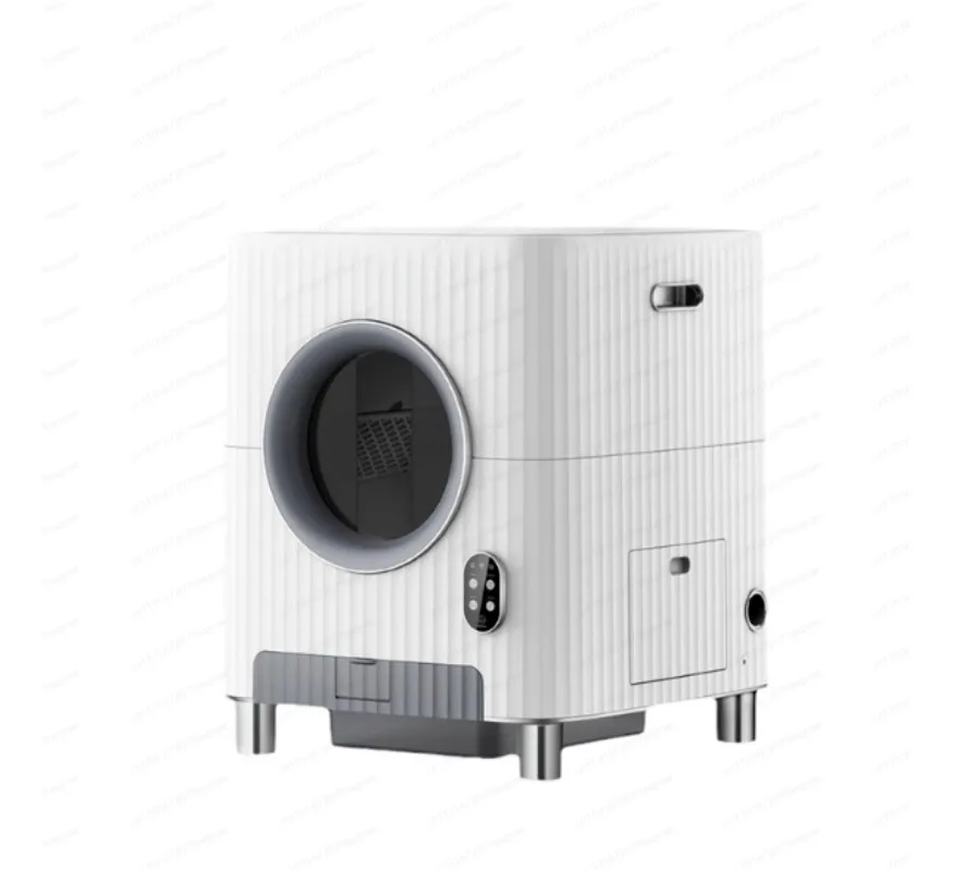 

Интеллектуальный ящик для кошачьего туалета со свежим воздухом, большой автоматический лайно, очистка и разрядка запаха, закрытый туалет для кошек