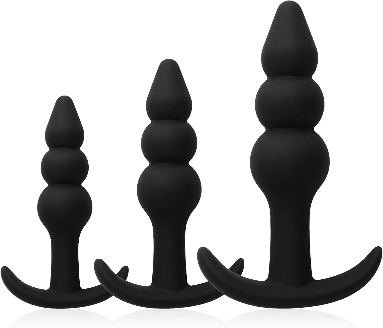 3 pçs anal butt plug sm segurança anal vibrador usuários avançados butt plug brinquedo sexual para iniciante vibrador anal brinquedo para adulto unisex adulto sen