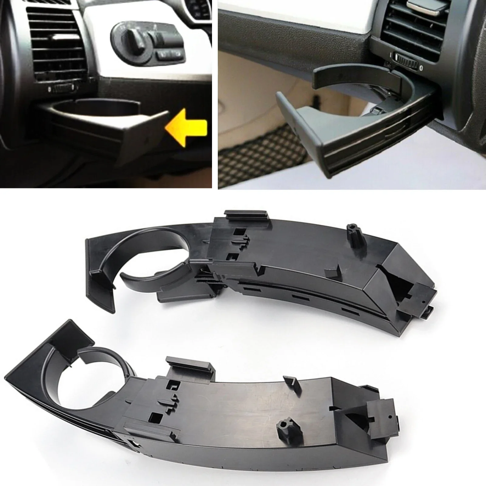 

New！For BMW Z4 E85 E86 2002-2008 Car Front Dashboard Water Cup Holder Dash Board Air Vent Side Drink Bracket Supportor