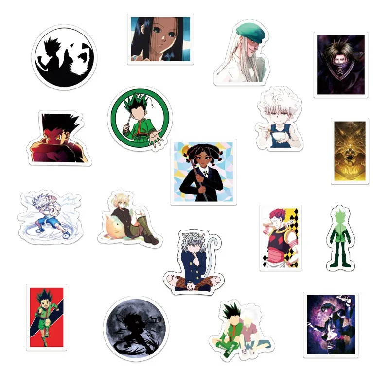 100 Uds dibujos animados Anime HUNTER×HUNTER pegatinas decorativas creativas