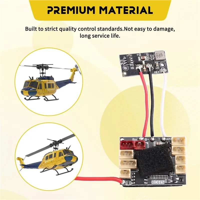 لوحدة الاستقبال المتوافقة مع RC C032 C032 لجزء استبدال ترقية طائرات الهليكوبتر RC