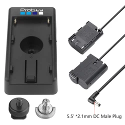 DR-E6 LP-E6 DR-E18 LP-E17 NP-FZ100 CP-W126S NP-W126 EP-5A EN-EL14 EP-5B EN-EL15 NP-W235 Dummy battery Fully decoded DC Coupler