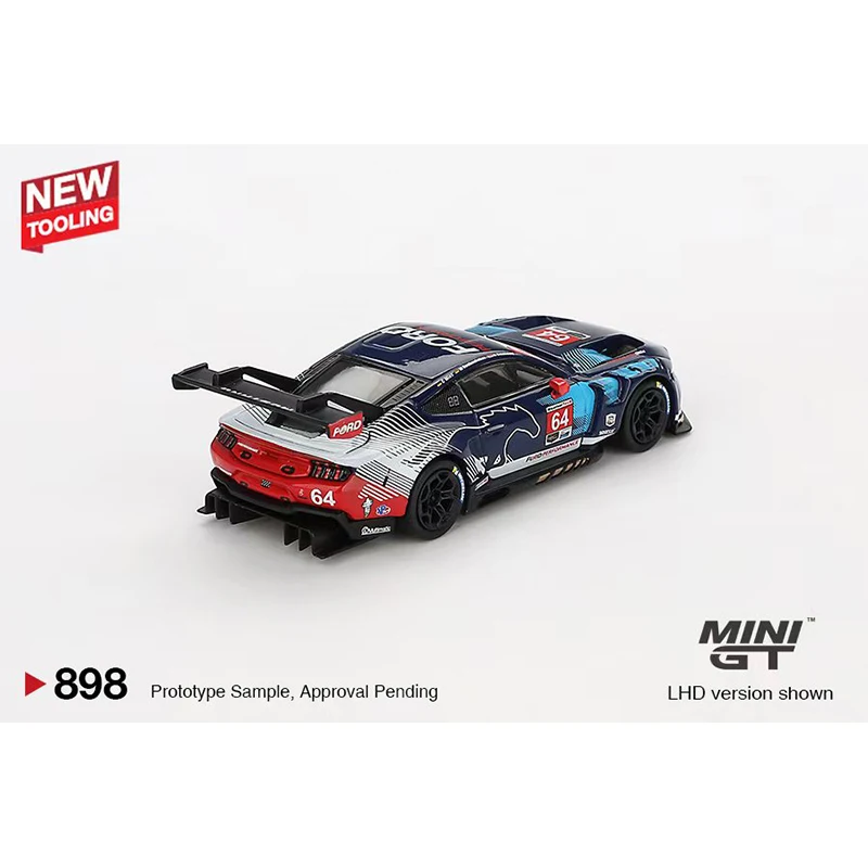 ما قبل البيع MINIGT 898 1:64 موستانج Multimatic Motorsports Diecast نموذج مجموعة اللعب