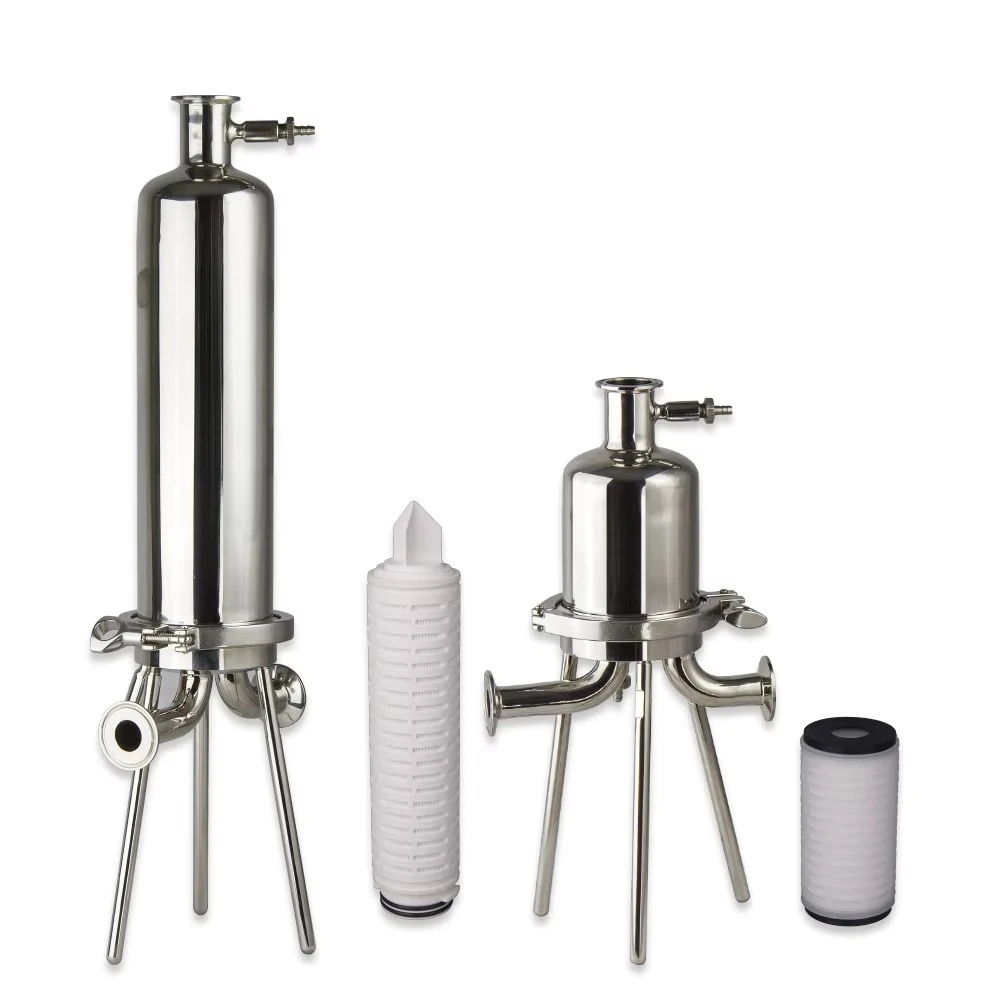Wine/Beer/Coffee/Water Filtration Machine Single-round Sanitary Stainless Steel Filter